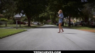 TeenCurves - Fat Ass White Girl Gets Fucked