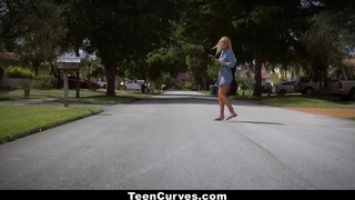 TeenCurves - Wet Curvy Teen Hadley Viscara Gets Railed