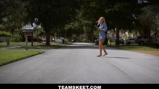 Curvy Brunette with Dreads Fucked by Photographer